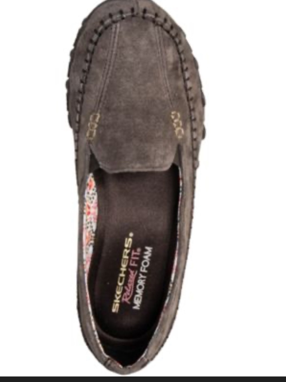Skechers Relaxed Fit Memory Foam Slip-On Loafer Chocolate - Brown Suede